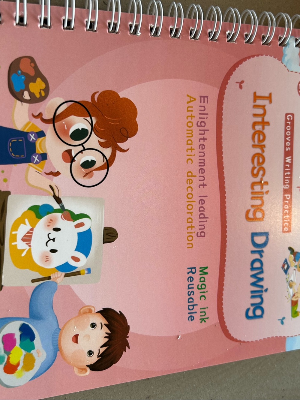 Interactive Kids Learning Activity Books - Pastel Multi-Color - Picture 3 of 13